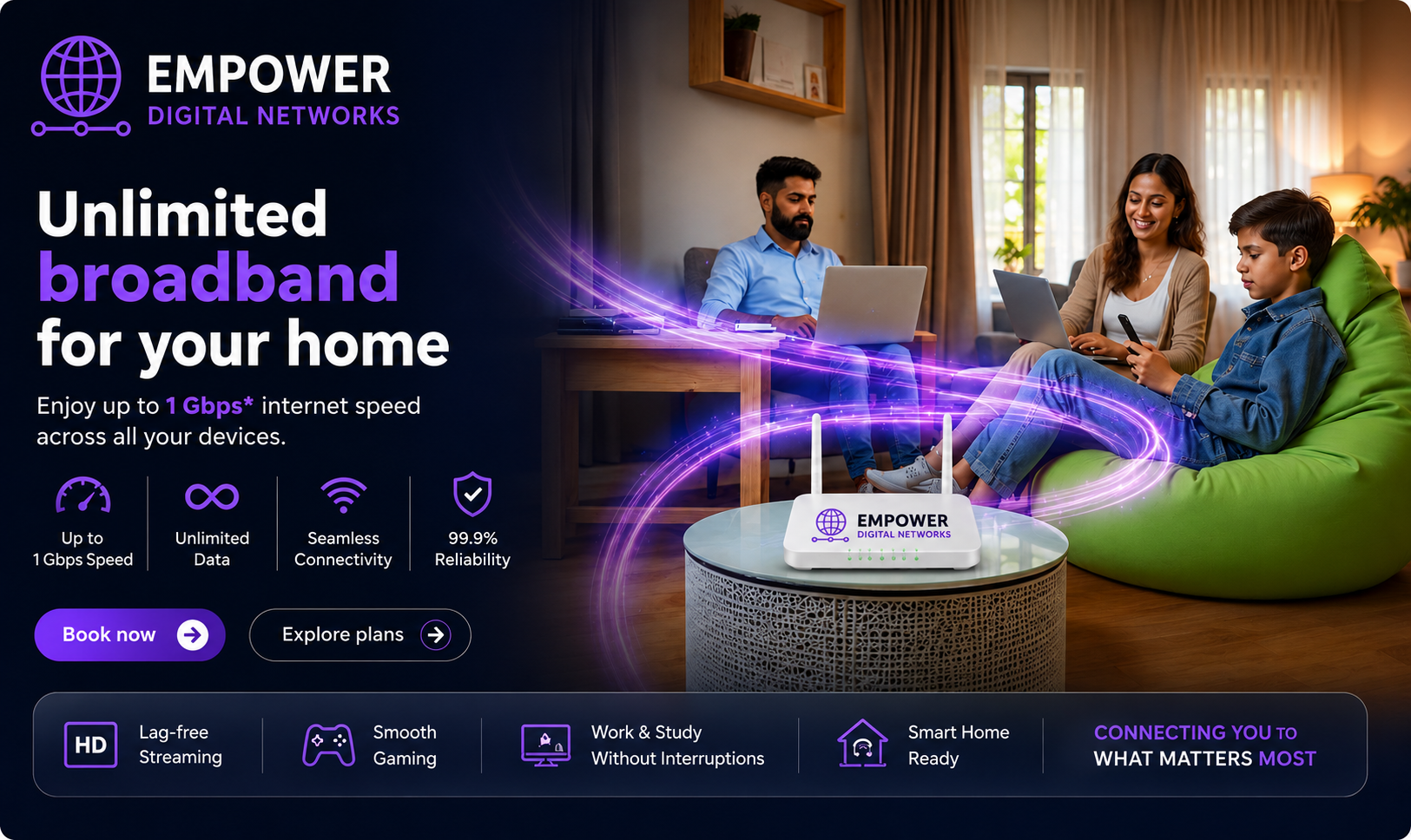 Empower Digital Networks Fiber Internet